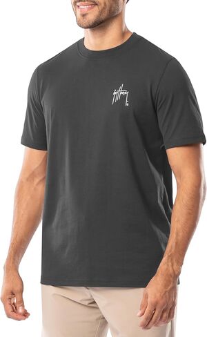 تي شيرت رجالي من القطن بأكمام قصيرة من Guy Harvey in Kuwait