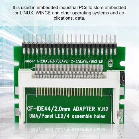 Wendry CF Card to 2.5" IDE Adapter Card Compact Flash CF Memory Card to 2.5-inch 44Pin IDE Laptop SSD Adapter Card in Saudi Arabia