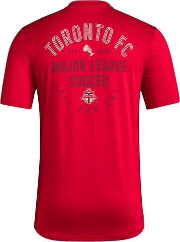 adidas Men's Toronto Fc Short Sleeve Pre-Game T-Shirt in Saudi Arabia