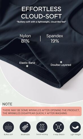 حمالة صدر ODODOS Racerback بدون أكمام للنساء برقبة عالية غير مبطنة ودعم متوسط، حمالة صدر رياضية للتمرين واليوجا in Kuwait