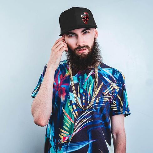 قبعات Snapback للرجال قبعات بيل مسطحة للرجال قبعة بيسبول سوداء قبعات الهيب هوب in Kuwait