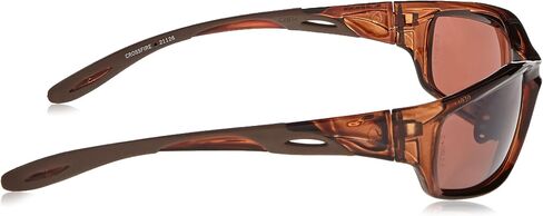 Crossfire 2117 Infinity Premium Safety Glasses, HD Brown Mirror Lens - Brown Frame in Saudi Arabia