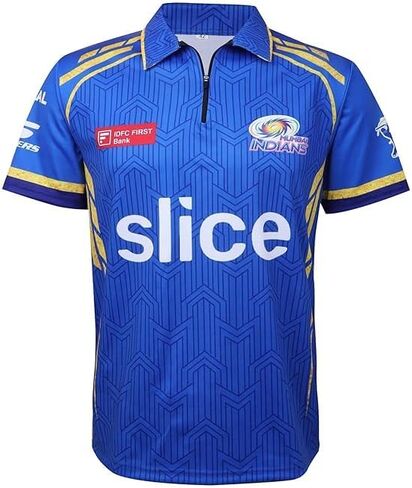 جيرسي مشجعي الكريكيت IPL، لمؤيد CSK، 100% بوليستر، سريع الجفاف، نصف كم، يبدو متشابهًا، غير أصلي in Saudi Arabia
