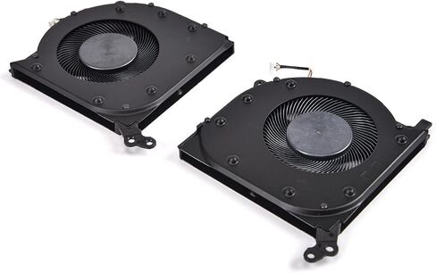 وحدة المعالجة المركزية البديلة مع مروحة تبريد وحدة معالجة الرسومات لجهاز Lenovo Legion 5-15IMH05 5-15IMH05H 5-15ARH05 سلسلة الكمبيوتر المحمول، مروحة تبريد بديلة للكمبيوتر المحمول Legion 5 P/N: 5F10S13917 5F10S13914 DC 5V in Kuwait