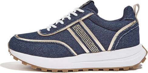 LUCKY STEP Women Platform Walking Shoe Fashion Retro Classic Casual Trainers Braided Rhinestone Sneakers Tennis Running Walking Shoes in Saudi Arabia
