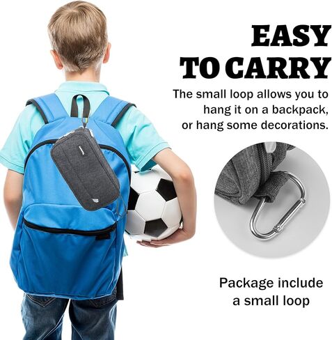 Pencil Case Big Capacity Pen Pouch Large Storage Holder Marker Pen Bag Durable 3 Compartment School Office Desk Organizer Portable Cute Zipper Stationery for Kids Teen Student Boys Girls Adults in Kuwait