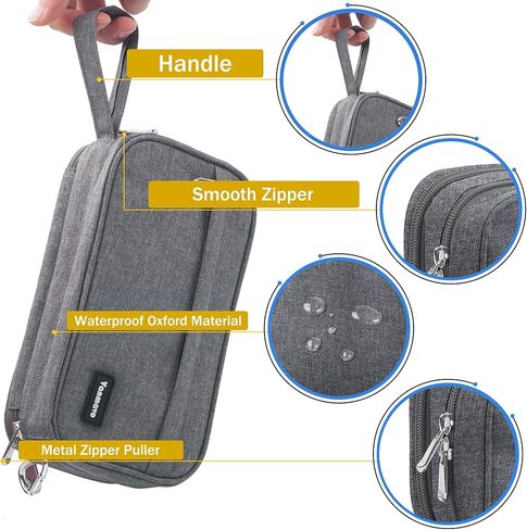 Pencil Case Big Capacity Pen Pouch Large Storage Holder Marker Pen Bag Durable 3 Compartment School Office Desk Organizer Portable Cute Zipper Stationery for Kids Teen Student Boys Girls Adults in Kuwait