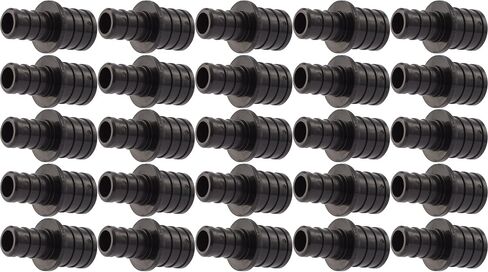 SharkBite 3/4 x 1/2 Inch Poly Crimp Reducing Coupling, Pack of 5, PEX Pipe, PE-RT, UP058A5 in Kuwait