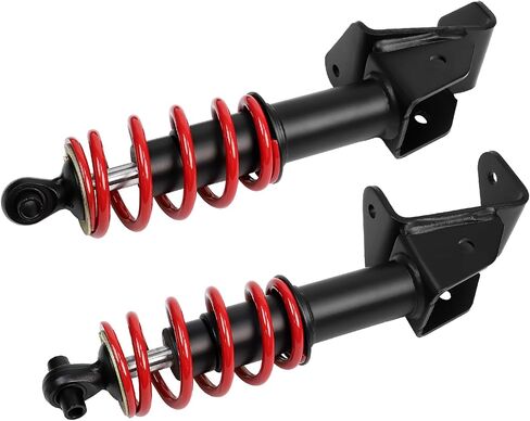 Yamaha G29 Front Shocks Absorbers Fit Yamaha G29 Drive Golf Carts Passenger and Driver Side OEM JW2-F3390-00-00 JW2-F3350-00(Black) in Kuwait