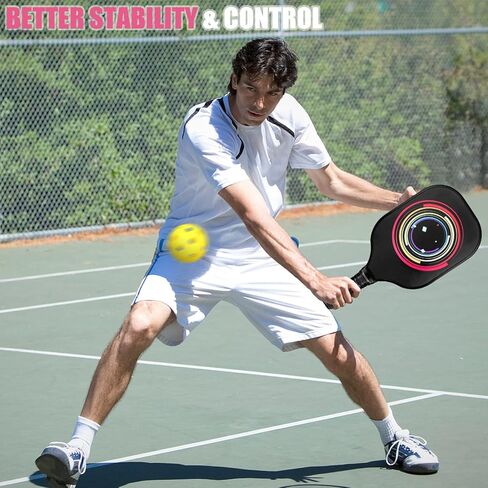 مجموعة مجاديف كرة البيسبول من Kmise مكونة من 4 قطع، 7.8 أونصة، مضرب كرة البيسبول الخشبي الفاخر خفيف الوزن 9 طبقات مع 6 كرات وحقيبة داخلية وخارجية، هدايا مجاذيف كرة البيسبول المريحة للرجال والنساء in Saudi Arabia