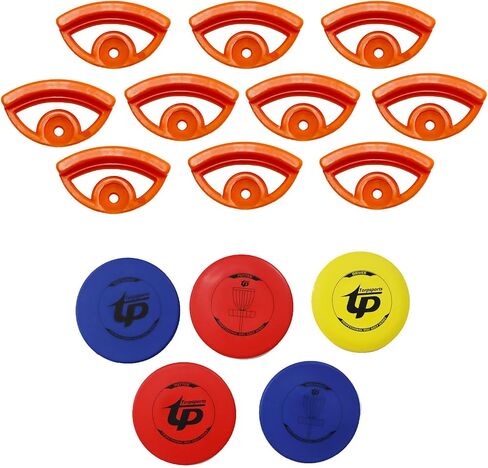 PIAOLGYI Disc Golf Mounts Display Holder Hanger Accessory Compatible with Disc Dolf Discs,10 PCS in Saudi Arabia
