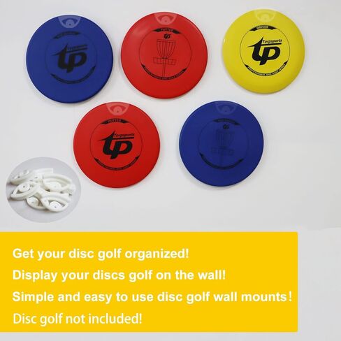 PIAOLGYI Disc Golf Mounts Display Holder Hanger Accessory Compatible with Disc Dolf Discs,10 PCS in Saudi Arabia