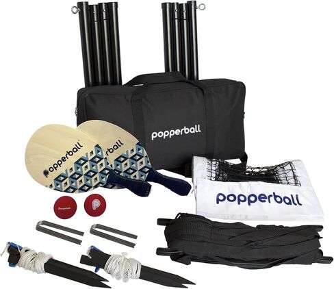 لعبة كرة التجديف من Popperball - لعبة كرة التجديف المحمولة الممتازة للشاطئ والمنتزه والفناء الخلفي | يتوفر إصداران: مجموعة Lite ومجموعة المحكمة in Saudi Arabia