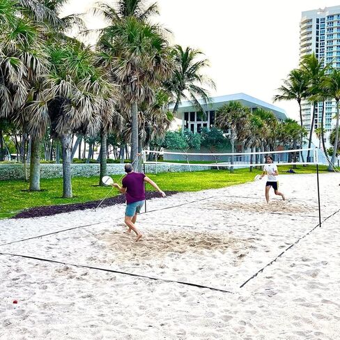 لعبة كرة التجديف من Popperball - لعبة كرة التجديف المحمولة الممتازة للشاطئ والمنتزه والفناء الخلفي | يتوفر إصداران: مجموعة Lite ومجموعة المحكمة in Saudi Arabia