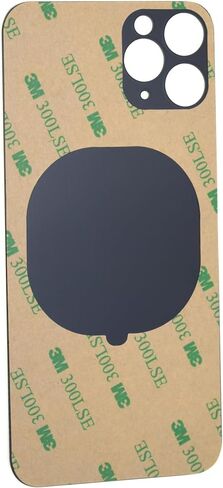 Matte White Back Glass Replacement for iPhone 11 Pro Max with pre-cut adhesive in Saudi Arabia