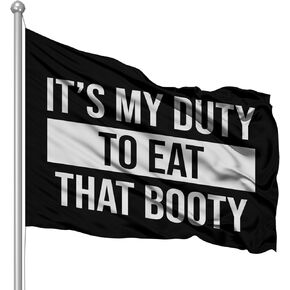 I Love Titties Golf Flag 3x5 Feet Polyester Flag Banner College Dorm Decor Party Boating Frat Banner