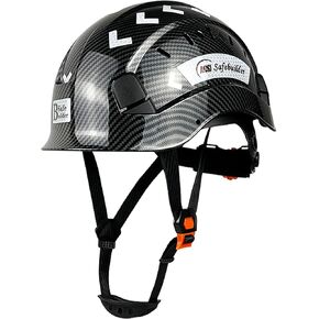 CR06 Construction Safety Helmet ABS Hard Hat Adjustable Ventilation System Hardhats Industrial Work Head Protection for Men Certified ANSI/ISEA Z89.1