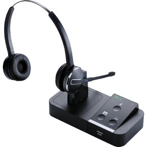 Jabra PRO 9450 Duo Flex-Boom - Professional Wireless Unified Communicaton Headset