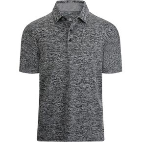GEEK LIGHTING Polo Shirts for Men Golf Collared Shirts Short Sleeve Summer Cool Casual T-Shirts