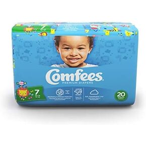 Diapers Size 7, Disposable Baby Diapers, 80 Count, Economy Pack Plus (Box of 4 Packs)…