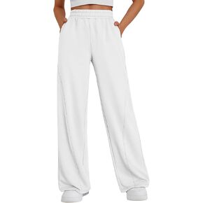 Trendy Queen Women's Wide Leg Sweatpants Baggy Y2K High Waisted Joggers Fall Fashion Outfits Clothes with Pockets 2024