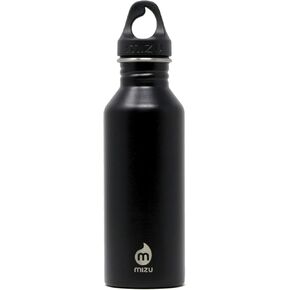 Mizu - M5 Water Bottle | 17 oz. Single Wall Stainless Steel | Narrow Mouth with Leak Proof Loop Cap | Multiple Colors | BPA Free