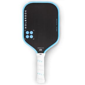 مجاديف Holbrook Pickleball - Power Pro (سلسلة Pro) Elite USAPA مجداف كرة Pickleball مع سطح من ألياف الكربون، قلب من مادة البولي بروبيلين الإسفنجي من Edgecraft، لمسة يمكن التحكم فيها، الطاقة والدوران