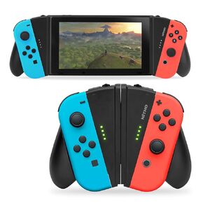 NITHO V-Grip V-Shape Grip Handle For Nintendo Switch Joy-Con Controllers (Nintendo Switch)