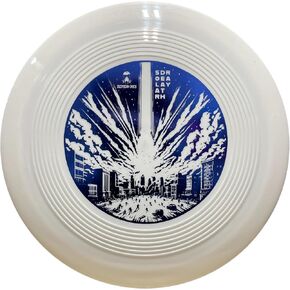 DOOMSDAY DISCS Solar Death Ray | Neutral Disc Golf Distance Driver with Flight Rings | Ridges on Top of The Disc for Unique Grip