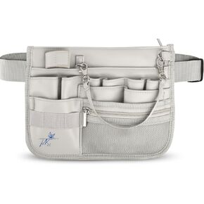 Nurse Fanny Pack - Soft PU Leather Nursing Fanny Pack - Secure Adjustable Fanny Pack for Nurses for Work - Stylish Nursing Fanny Pack for Nurses