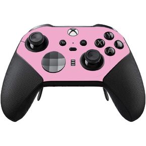 MightySkins Skin Compatible with Xbox Elite Series 2 Controller - Solid Pink | Protective, Durable, and Unique Vinyl Decal wrap Cover | Easy to Apply, Remove, and Change Styles | Made in The USA