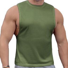 ZPB Men Workout Tank Top 2 Pack Gym Fitness Bodybuilding Sleeveless Muscle T Shirts