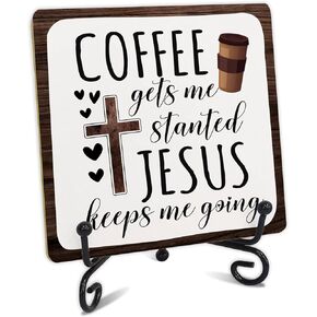 Thank You Gifts, Appreciation Gifts for Women Men, Thank You Wooden Plaque Sign With Stand, Thank You for Being A Blessing in My Life Sign, Thanksgiving Day Gifts for Family Member Desk Decor