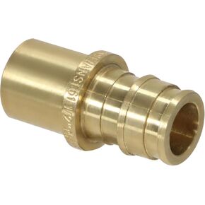 2 Pcs XFITTING Pex A 3/4 Inch x 3/4 Inch Male Sweat Adapter, 201-3-5=2XX