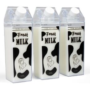 3-Pack 500ml Formula Container & Breast Milk Storage Containers with Lids for Fridge - Perfect Breast Milk Pitcher for Refrigerator & Breastmilk Storage Bottle