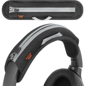 Desing Wish Universal Replacement Headphone Headband Cover, Headband Cushion Pad Cover Compatible with Sony, Bose, Beats, JBL Head Band Protector for Noise Canceling Stereo Headset (Black)