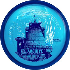 Prodigy Disc Isaac Robinson Signature Series | Disc Golf Midrange Discs | Stable Frisbee Golf Midrange | Swirly Plastics & Fun Stamp Designs | Support Isaac On Tour | Colors May Vary