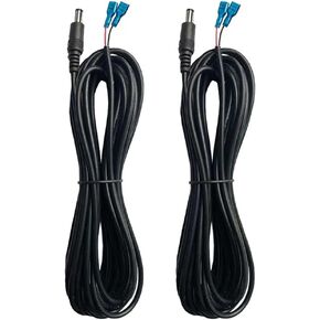 Trail Camera Power Cord,79inch DC External Power Cable,4.0x1.7mm DC Plug Power Cable Connection with Portable Power Banks,Solar Panels,Trail Game Doorbell Cameras