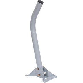 Adjustable Satellite Dish Antenna Mount for Roof or Wall Installation, Tripod, TV Antenna Mast, Weatherproof J Pole Mounting Bracket, Hardware Included
