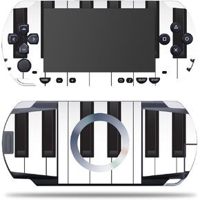 MightySkins Skin Compatible with Sony PSP – Piano Keys | Protective, Durable, and Unique Vinyl Decal wrap Cover | Easy to Apply, Remove, and Change Styles | Made in The USA