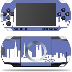 MightySkins Skin Compatible with Sony PSP – Tokyo | Protective, Durable, and Unique Vinyl Decal wrap Cover | Easy to Apply, Remove, and Change Styles | Made in The USA