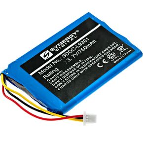 Synergy Digital Dog Collar Battery, Compatible with Garmin 361-00056-15 Dog Collar, (Li-ion, 3.7V, 750mAh) Ultra High Capacity, Replacement for Garmin 361-00056-07 Battery