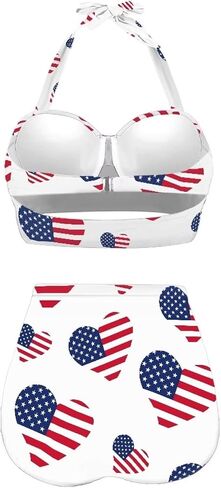 Veniyate Womens Two Piece Swimsuits High Waisted Bikini Set Tummy Control Halter Ruched Bathing Suits in Saudi Arabia