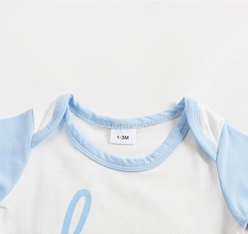 Hi I’m New Here Newborn Outfit, Baby Coming Home Clothes, Cotton Infant Romper Bodysuit Jumpsuit with Hat and Gloves in Saudi Arabia