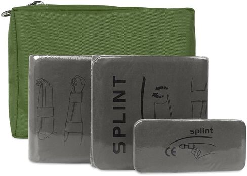 Splints -Medical Splint Roll Fold Finger Splint 3 Piece for Neck, Leg, Knee, Foot, Wrist, Hand, Arm Injuries … (Orange) in Saudi Arabia