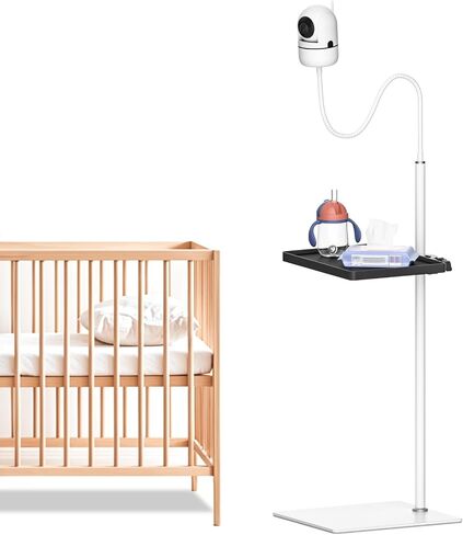 Universal Baby Monitor Camera Stand for HelloBaby,Infant Optics DXR-8 & DXR-8Pro, Nanit Pro Momcozy Baby Monitor Stand - Height Adjustable Baby Camera Floor Stand for Eufy, VTech, Owlet and VAVA etc. in Saudi Arabia
