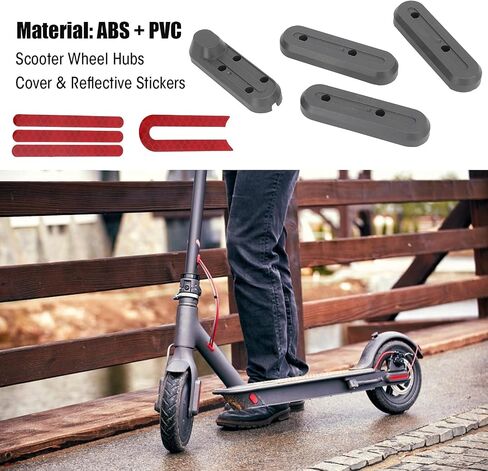 RiToEasysports Electric Scooter Front Rear Fork Cover with Night Reflective Sticker Compatible with M365 M365PRO Electric Scooters in Saudi Arabia