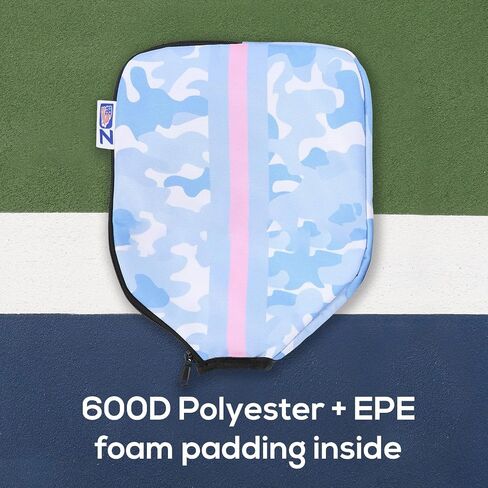 Pickleball Paddle Cover | Protective Paddle Cover with Fence Hook & Zippered Pocket for Accessories | Universal Size Pickleball Paddle Case | Stay in Style with our Paddle Cover in Saudi Arabia