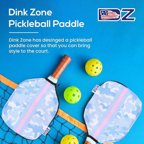 Pickleball Paddle Cover | Protective Paddle Cover with Fence Hook & Zippered Pocket for Accessories | Universal Size Pickleball Paddle Case | Stay in Style with our Paddle Cover in Saudi Arabia