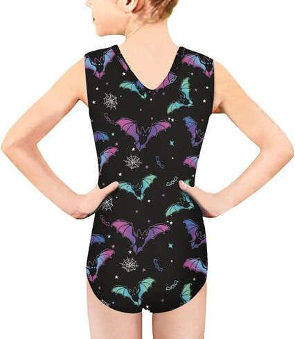 KEIAHUAN Gymnastics Leotards for Girls Sleeveless Bodysuit Dance Leotards Performance Costume in Kuwait